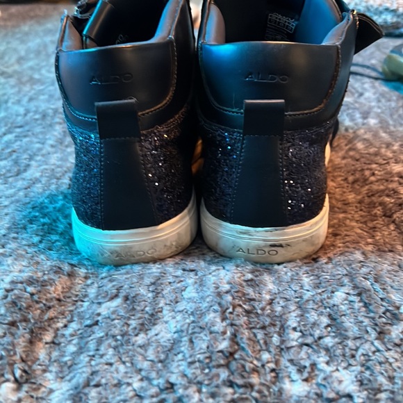 Also Blue Glitter HighTops - Picture 3 of 4